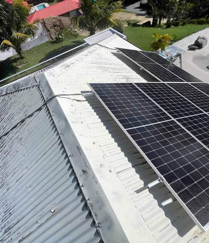 Installation solaire Guadeloupe